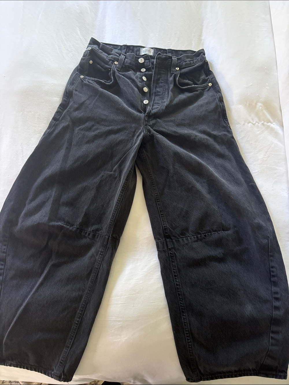 CITIZENS OF HUMANITY Horseshoe high rise wide leg barrel jeans
